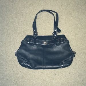 Black coach bag